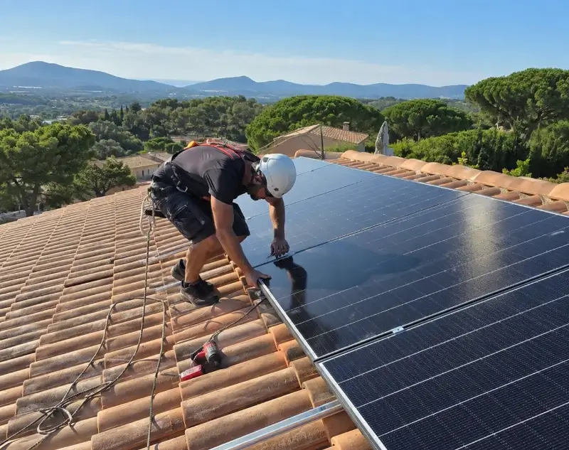 Installateur panneaux solaires Pujo-le-Plan — pose photovoltaïque sur toiture