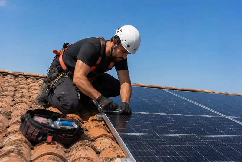 Maintenance et monitoring de panneaux solaires à Pujo-le-Plan